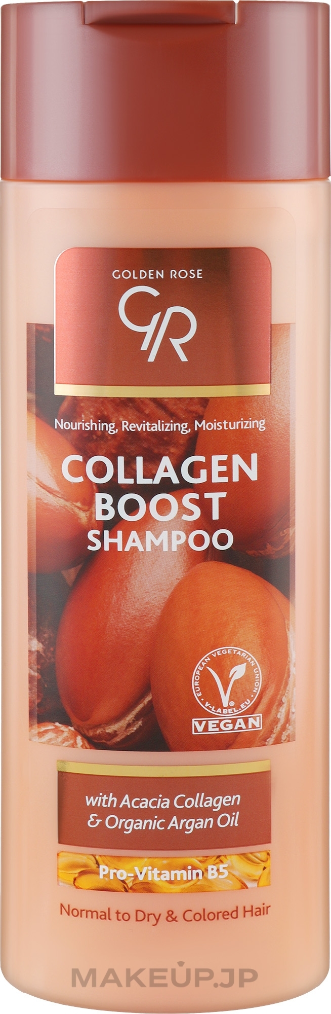 Hair Shampoo with Collagen - Golden Rose Collagen Boost Shampoo — photo 430 ml