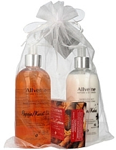 Fragrances, Perfumes, Cosmetics Set - Allverne Nature's Essences (elixir/300ml + soap/300ml + soap/100g)