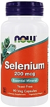 Fragrances, Perfumes, Cosmetics Capsules "Selenium" 200 mcg - Now Foods Selenium Essential Mineral