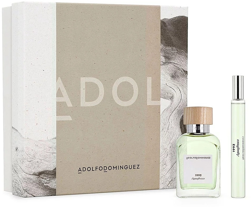 Adolfo Dominguez Agua Fresca - Set (edt/120ml + edt/mini/20ml) — photo N1