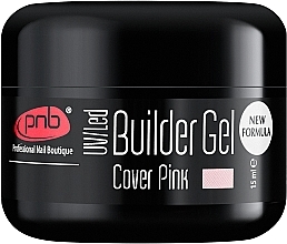 Fragrances, Perfumes, Cosmetics Camouflage Nail Gel, pink - PNB UV/LED Builder Gel Cover Pink