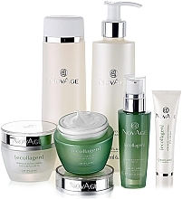 Fragrances, Perfumes, Cosmetics Complex Anti-Wrinkle Treatment Set - Oriflame NovAge Ecollagen (gel/200ml + tonic/200ml + eye/cr/15ml + ser/30ml + cr/50ml + cr/50ml)