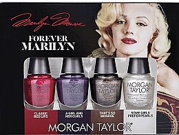 Nail Polish Set - Morgan Taylor Forever Marilyn (nail/polish/4x5ml) — photo N1