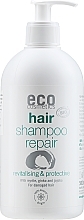 Revitalizing Shampoo with Myrtle, Ginkgo Biloba, and Jojoba Extracts, with dispenser - Eco Cosmetics Hair Shampoo Repair Revitalising & Protective — photo N1
