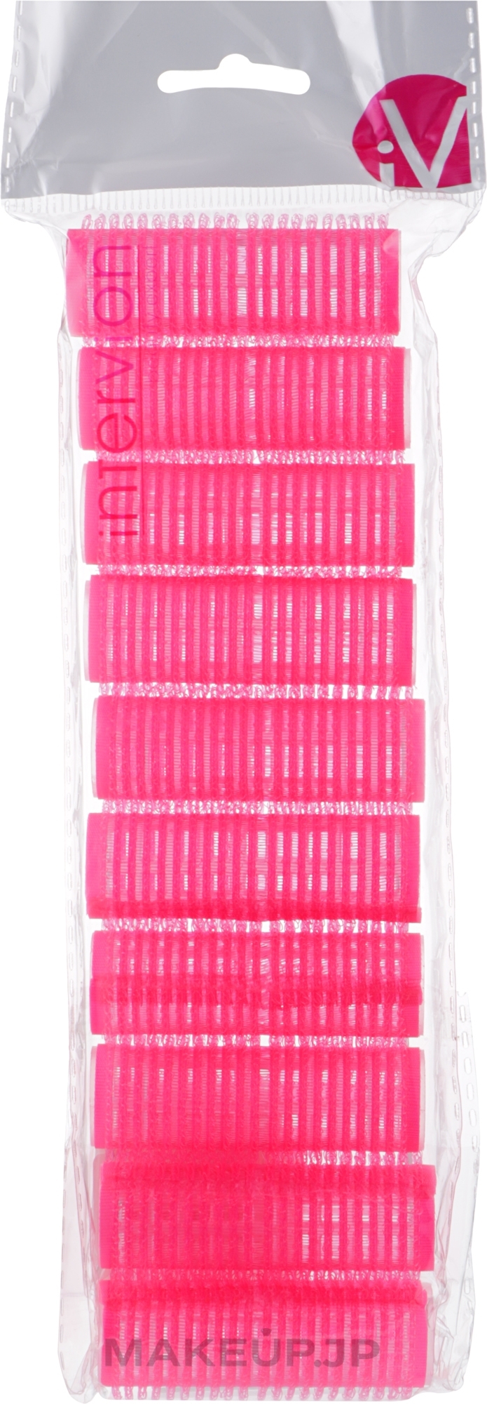 Velcro Curlers, 499600, Pink - Inter-Vion — photo 10 szt.