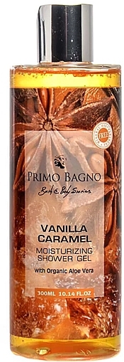 Vanilla & Caramel Shower Gel - Primo Bagno Vanilla & Carame Moisturizing Shower Gel — photo N1