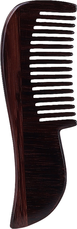 Comb with Handle, 8 cm - Golddachs Wide Tooth Comb Acetate — photo N1