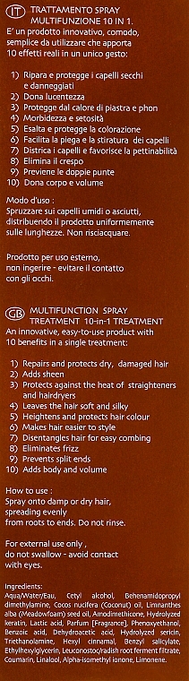 Hair Spray - Phytorelax Laboratories Coconut Professional Hair Care Spray — photo N3