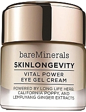 Fragrances, Perfumes, Cosmetics Eye Cream Gel - Bare Minerals SkinLongevity Vital Power Eye Gel Cream 