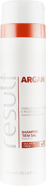 Salt-Free Shampoo - Result Professional Argan Home Care Shampoo — photo N1