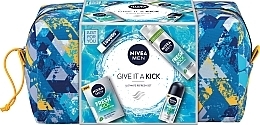 Fragrances, Perfumes, Cosmetics Set, 5 products - Nivea Men Fresh Kick Give It a Kick