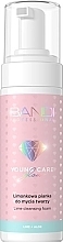 Fragrances, Perfumes, Cosmetics Lime & Aloe Cleansing Foam - Bandi Professional Young Care Lime Cleansing Refreshing Face Foam