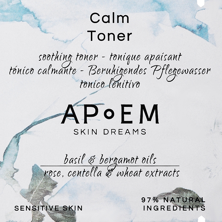 Refreshing Face Tonic - APoEM Calm Toner — photo N1