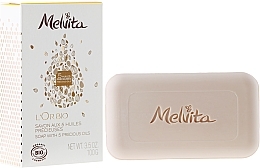 Fragrances, Perfumes, Cosmetics Face and Body Soap - Melvita L'Or Bio Soap