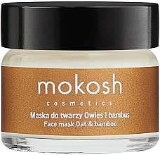 Fragrances, Perfumes, Cosmetics Oat & Bamboo Lifting Face Mask - Mokosh Oat & Bamboo Face Mask (mini size)