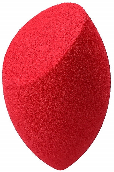 Makeup Sponge, red - Kashoki Olive Cut Makeup Sponge Red — photo N1