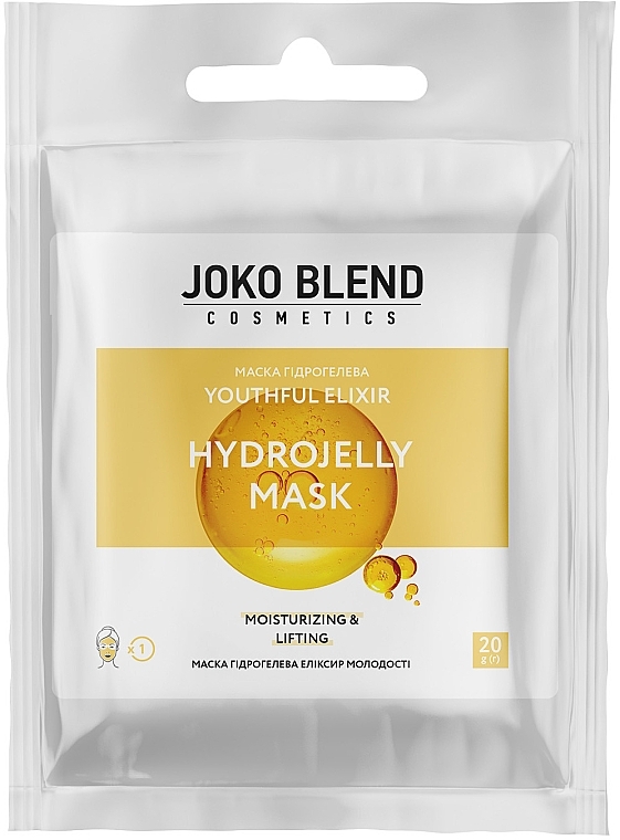 Hydrogel Face Mask - Joko Blend Youthful Elixir Hydrojelly Mask — photo N1