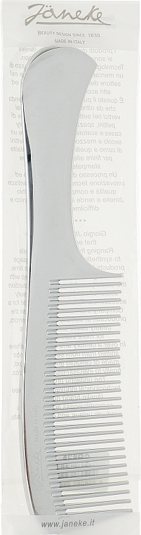 Comb, silver - Janeke — photo N1