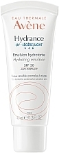 Fragrances, Perfumes, Cosmetics Moisturizing Face Emulsion - Avene Eau Thermale Hydrance Light Hydrating Emulsion SPF 30