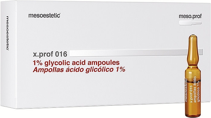 Glycolic Acid Mesotherapy Treatment - Mesoestetic X.prof 016 Glycolic Acid 1% — photo N4