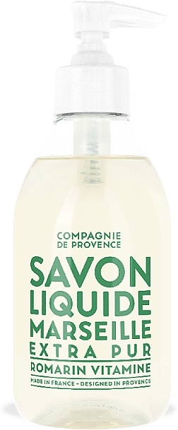 Liquid Soap - Compagnie De Provence Romarin Vitamine Extra Pur Liquid Marseille Soap — photo N1