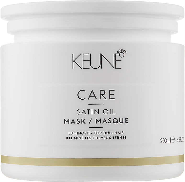 Satin Oil Hair Mask - Keune Care Satin Oil Mask — photo N1