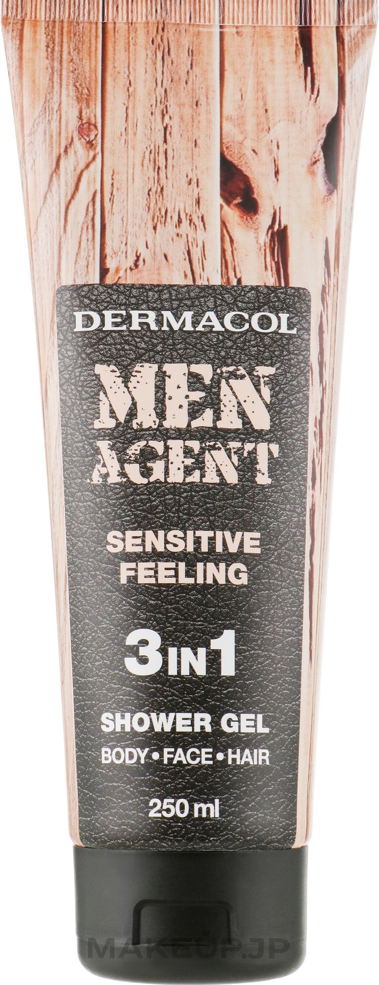 Shower Gel - Dermacol Men Agent Sensitive Feeling 3v1 Shower Gel — photo 250 ml