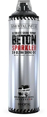 Maximum Hair Shine Spray - Immortal Infuse Beton Sparkler Ultimate Shine Spray — photo N1