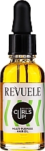 Fragrances, Perfumes, Cosmetics Multifunctional Hair Oil - Revuele Mission: Curls Up! Multi-Purpose Hair Oil