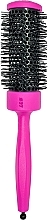 Fragrances, Perfumes, Cosmetics Aluminum Thermal Brush with Thermonaylon Bristles, fuchsia, 37mm - 3ME Maestri Neon