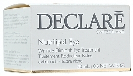 Anti-Wrinkle Eye Cream - Declare Nutrilipid Wrinkle Diminish Eye Treatment — photo N1