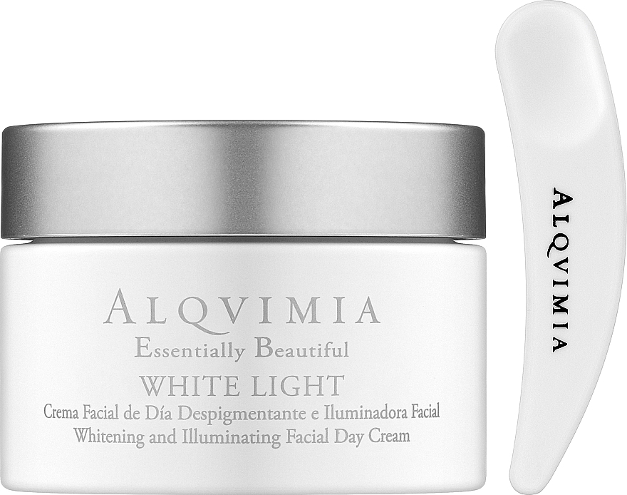 Brightening Day Face Cream - Alqvimia Essentually Beautiful White Light — photo N3