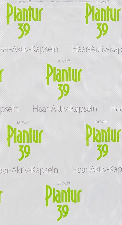 Hair Treatment Capsules - Plantur 39 Haar-Aktiv-Kapseln — photo N1