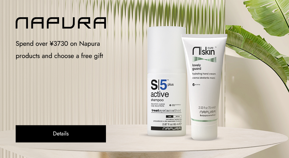 Spend over ¥3730 on Napura products and choose a free gift