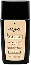 Fragrances, Perfumes, Cosmetics Foundation - Arcancil Paris Les Essentiels Mat Perfect Foundation SPF15