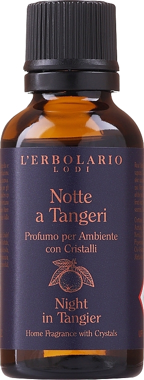 L'Erbolario Notte a Tangeri - Set (home/fragrance/30ml + crystals) — photo N3