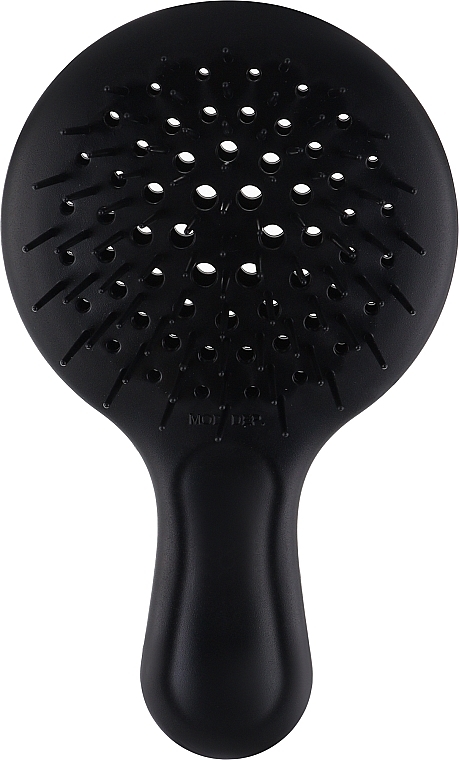 Hair Brush, black and orange - Janeke Superbrush Mini Black-Orange — photo N1