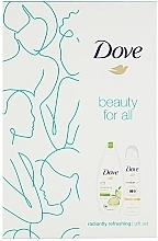 Set - Dove Radiantly Refreshing Gift Set (deo/150ml + sh/gel/250ml) — photo N1