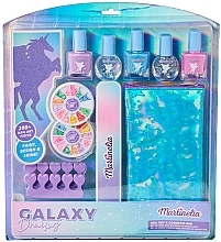 Fragrances, Perfumes, Cosmetics Set - Martinelia Galaxy Dreams Nail Set & Cosmetic Bag