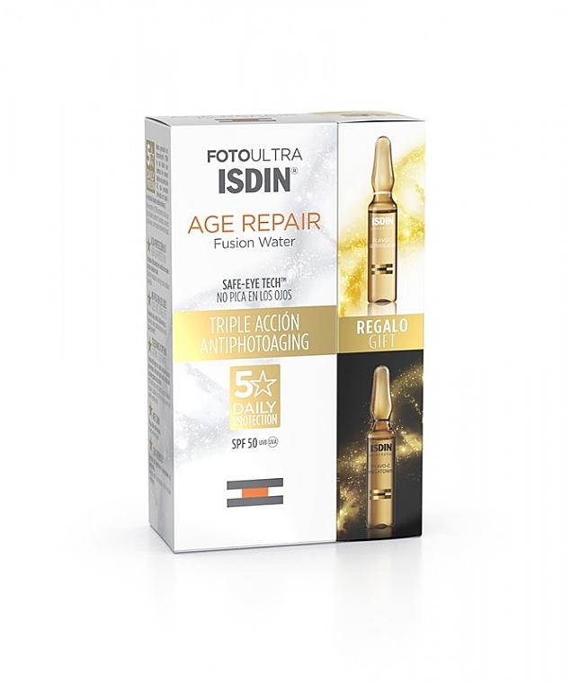 Set - Isdin Pack Photoaging Age Repair 5+5 Day & Night — photo N1