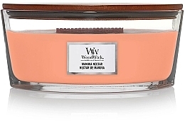 Fragrances, Perfumes, Cosmetics Scented Candle in Glass - Woodwick Ellipse Candle Manuka Nectar