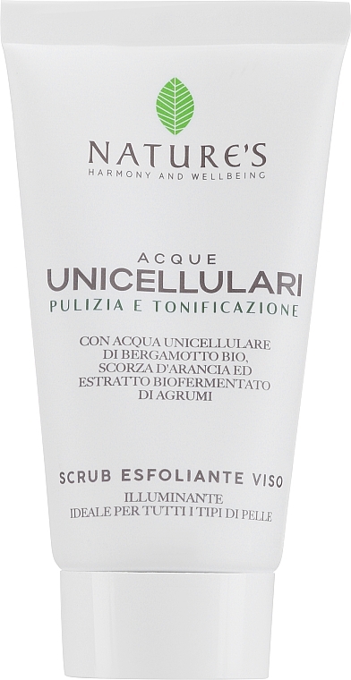 Exfoliating Face Scrub - Nature's Acque Unicellulari Brightening Exfoliating Face Scrub — photo N1