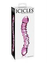Fragrances, Perfumes, Cosmetics Double-Sided Glass Dildo, pink - PipeDream Icicles No55