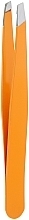 Fragrances, Perfumes, Cosmetics Slanted Tweezers, 75902, orange - Top Choice