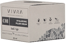 ヒアルロン酸配合のアンチエイジングクリーム - Vivra Hyaluronic Filler Cream Anti-Age — photo N3