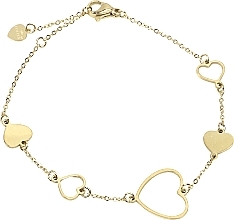 Fragrances, Perfumes, Cosmetics Women's Bracelet, hearts, gold - Lolita Accessories