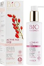 Fragrances, Perfumes, Cosmetics Cleansing Milk - Phytorelax Laboratories Active Age Goji Cleansing Oil-Milk