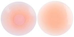 Silicone Nipple Stickers, round, beige - Deni Carte — photo N5