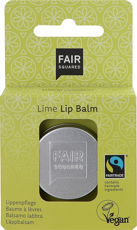 Lip Balm "Lime" - Fair Squared Lip Balm Lime — photo N1