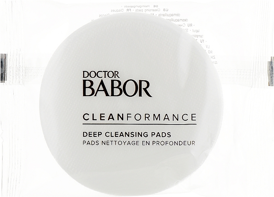 Deep Cleansing Pads - Babor Doctor Babor Clean Formance Deep Cleansing Pads — photo N4